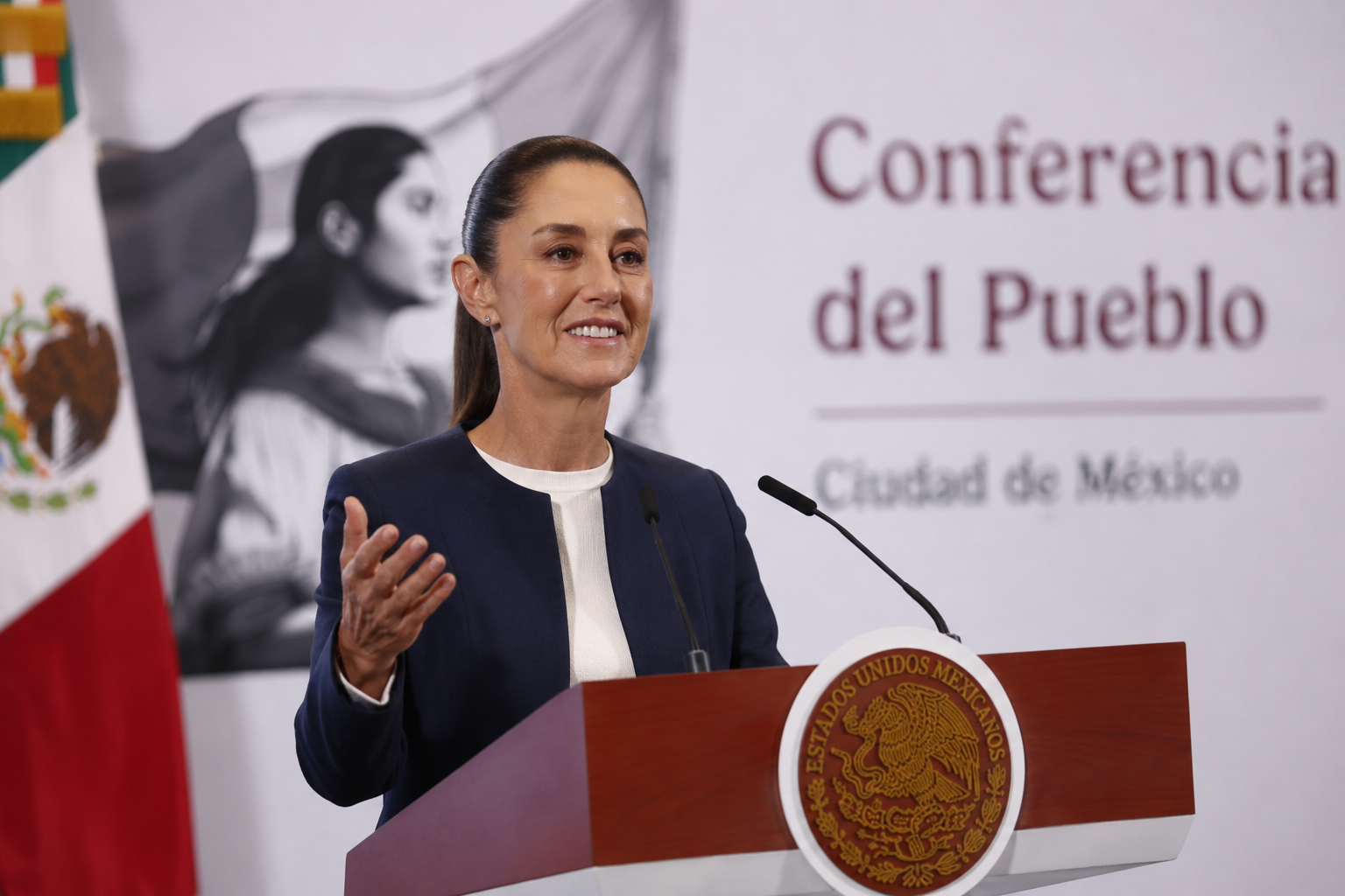 La agenda oficial de la presidenta para el martes 4 de agosto contempla únicamente la conferencia matutina en Palacio Nacional,