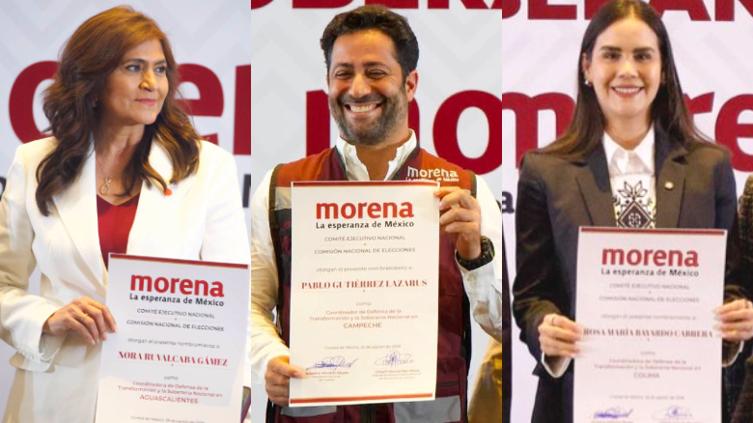 Morena perfila liderazgos rumbo a 2027 en tres estados del País clave.