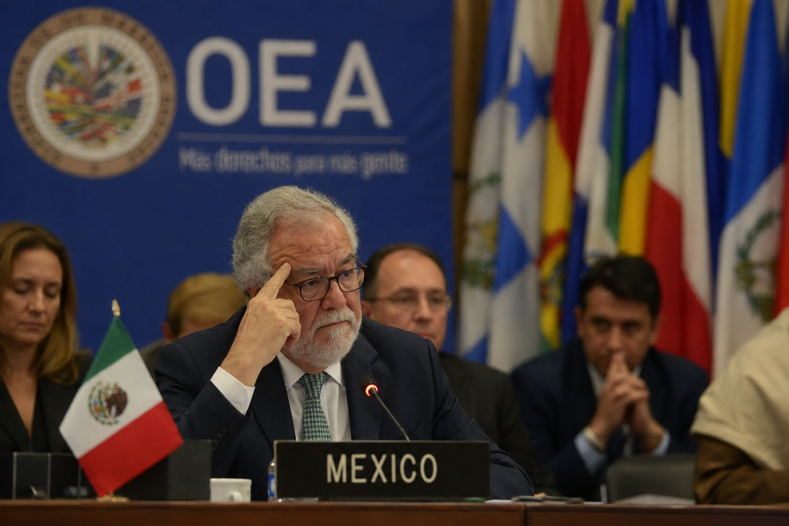 México se abstiene ante la OEA frente al fin electoral en Nicaragua