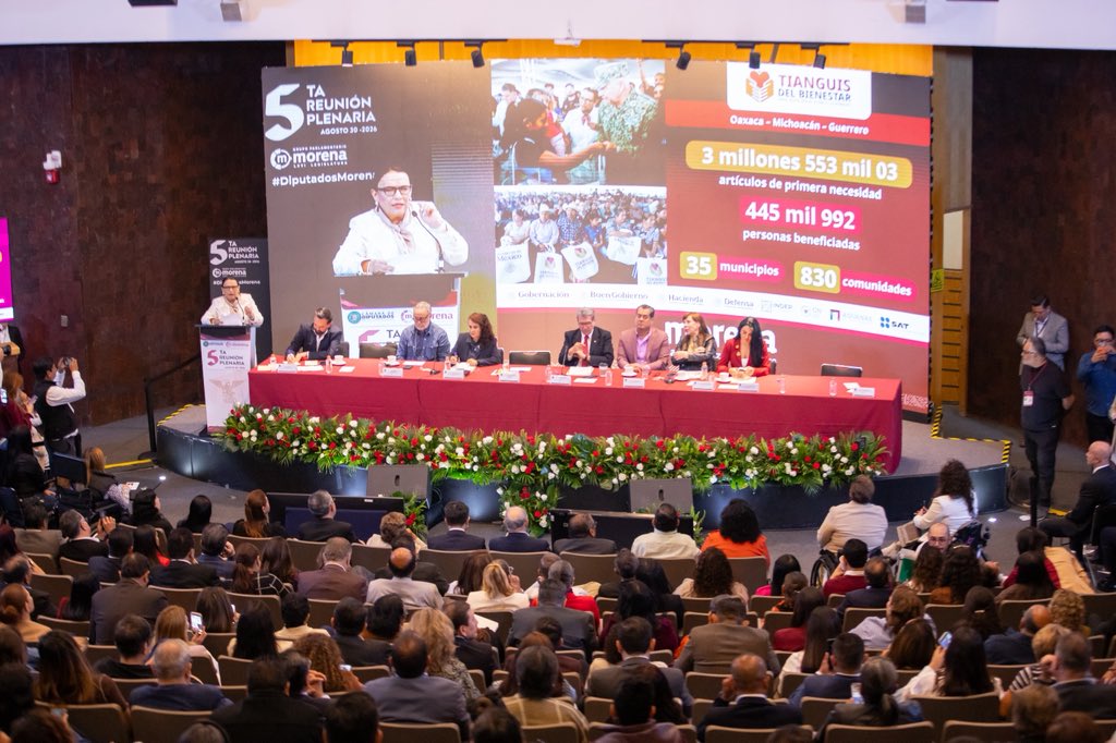Gobernación llama a Morena a frenar privilegios y preservar la unidad.
