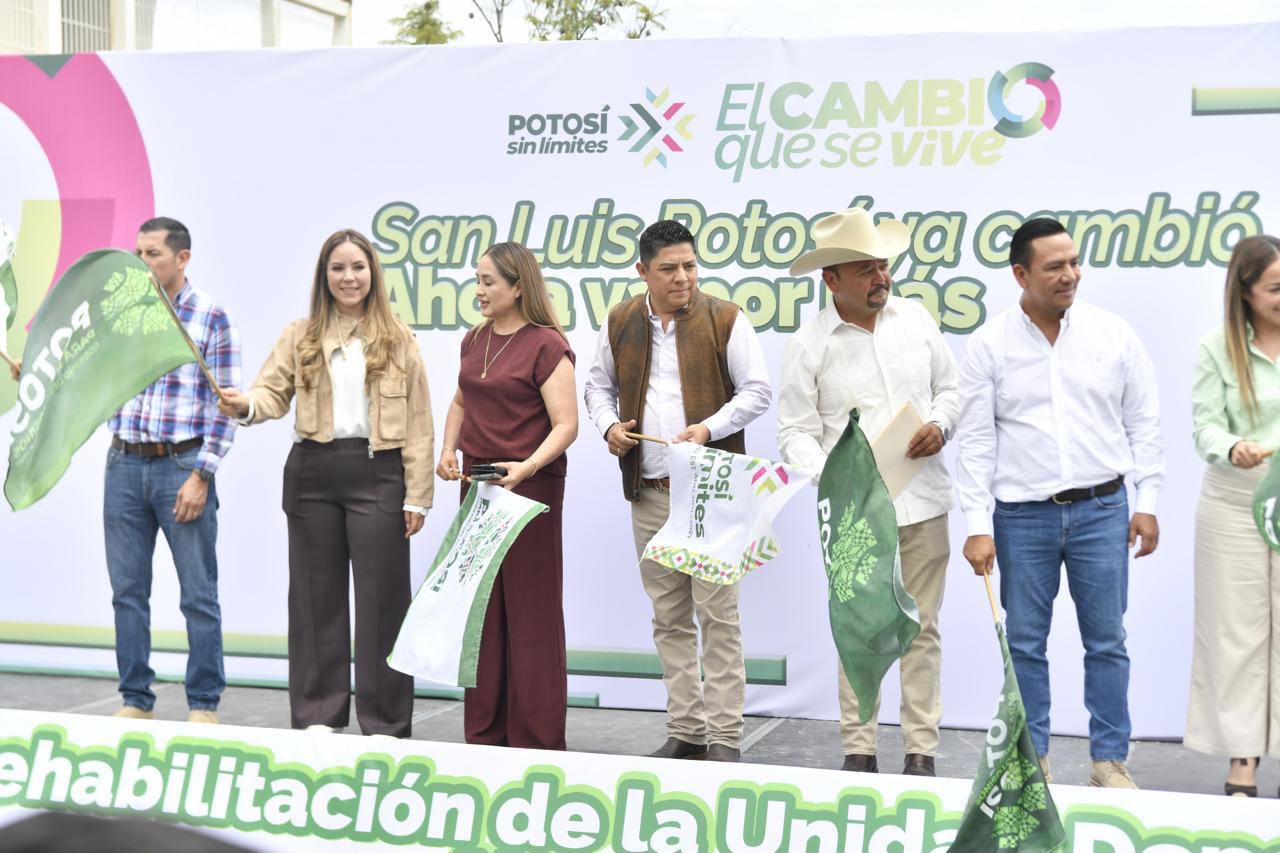 SLP destina 11.5 mdp a deporte, alumbrado y apoyos en Ahualulco