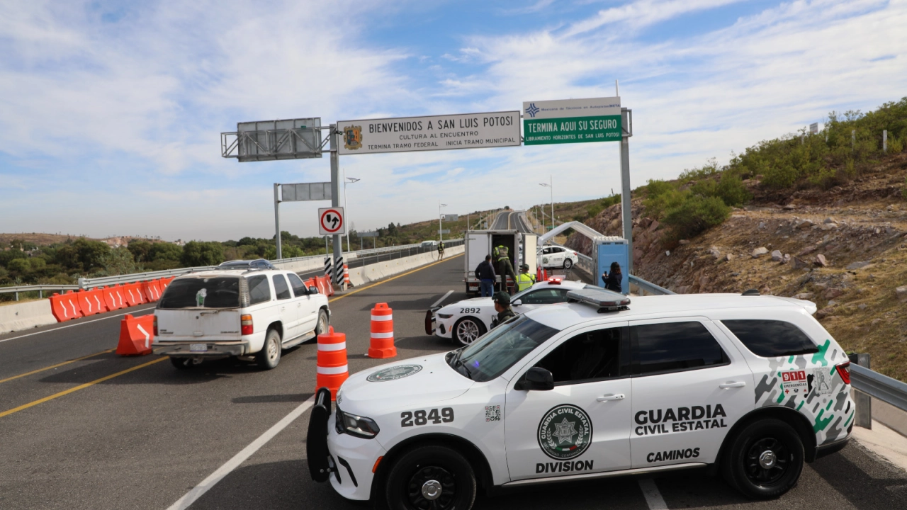 SLP rebasa media nacional en control policial y combate al huachicol