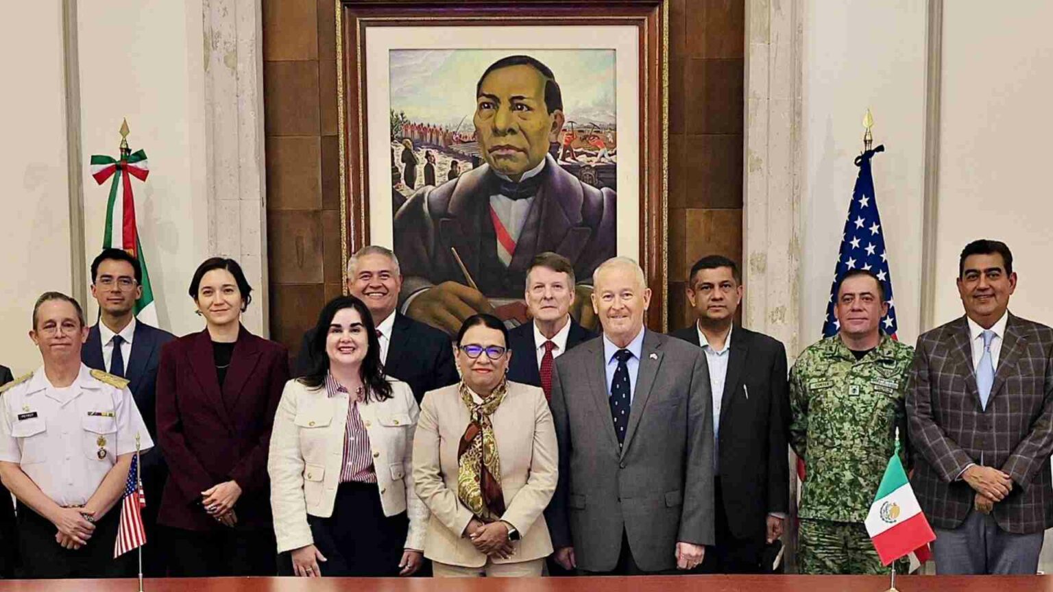 Segob y EU refuerzan diálogo bilateral con responsabilidad compartida.