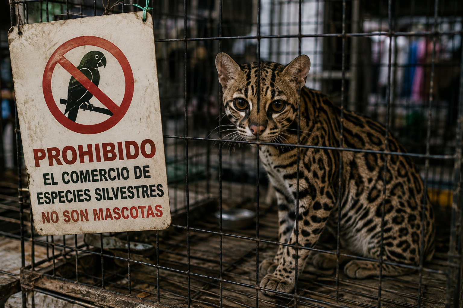 Plantean veto total a la venta y posesión de fauna silvestre.