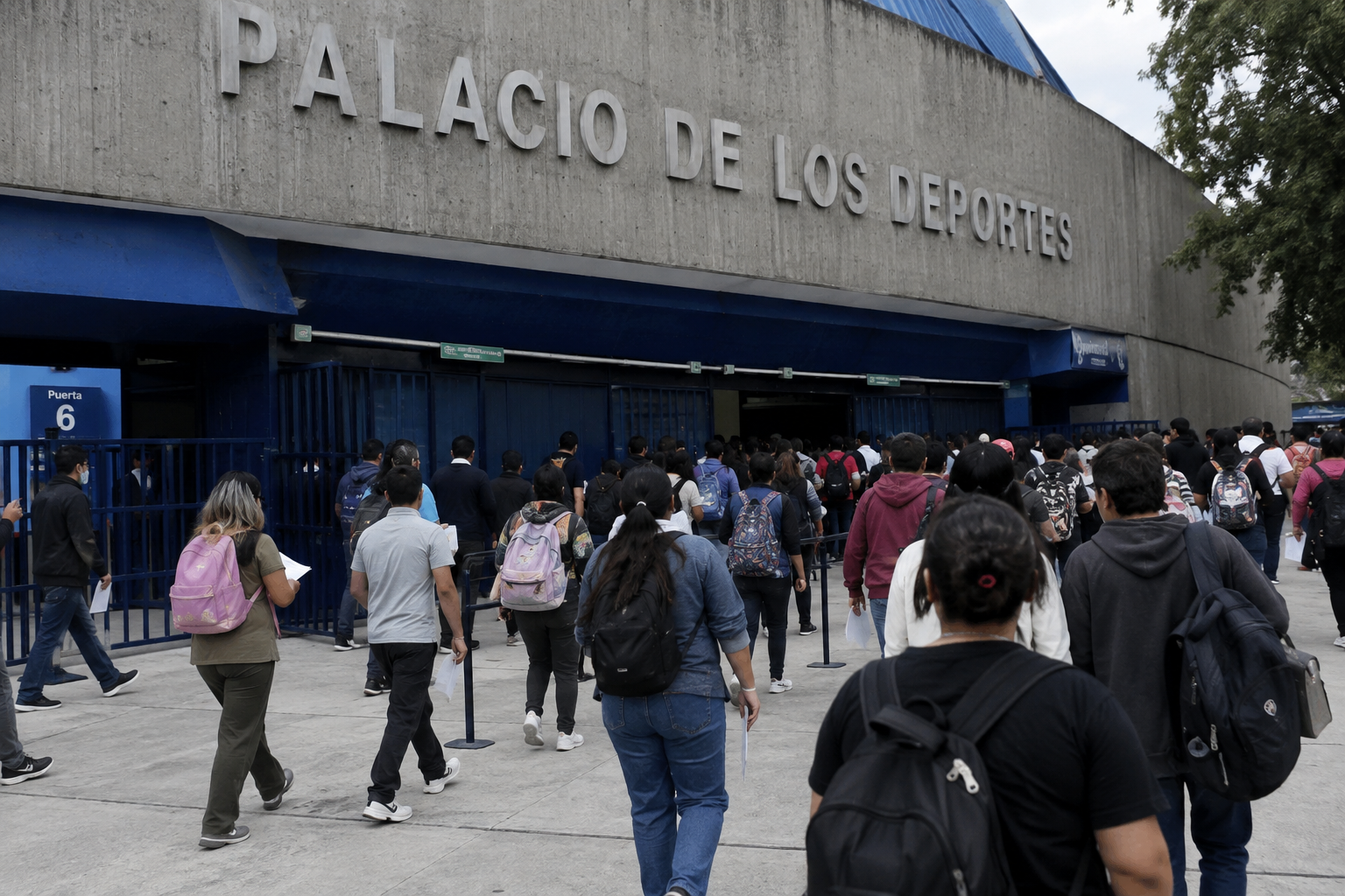 La UNAM registra 71% de asistencia al examen de control en la CDMX.
