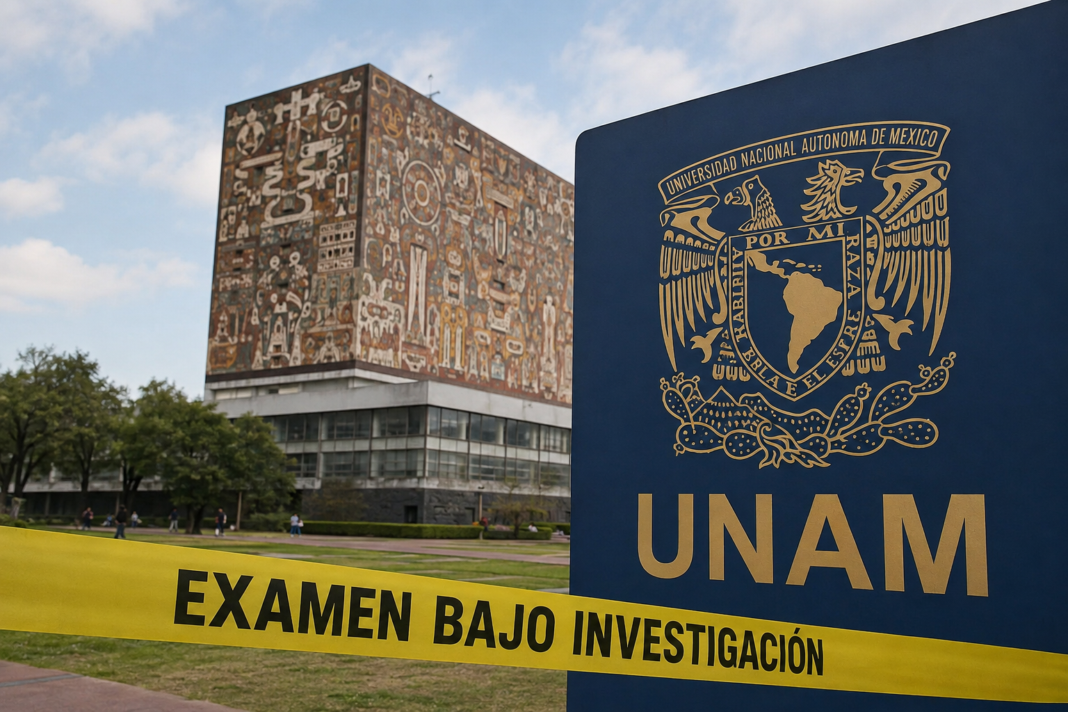 PAN acusa favoritismo a empresa del examen UNAM y exige investigaciones.