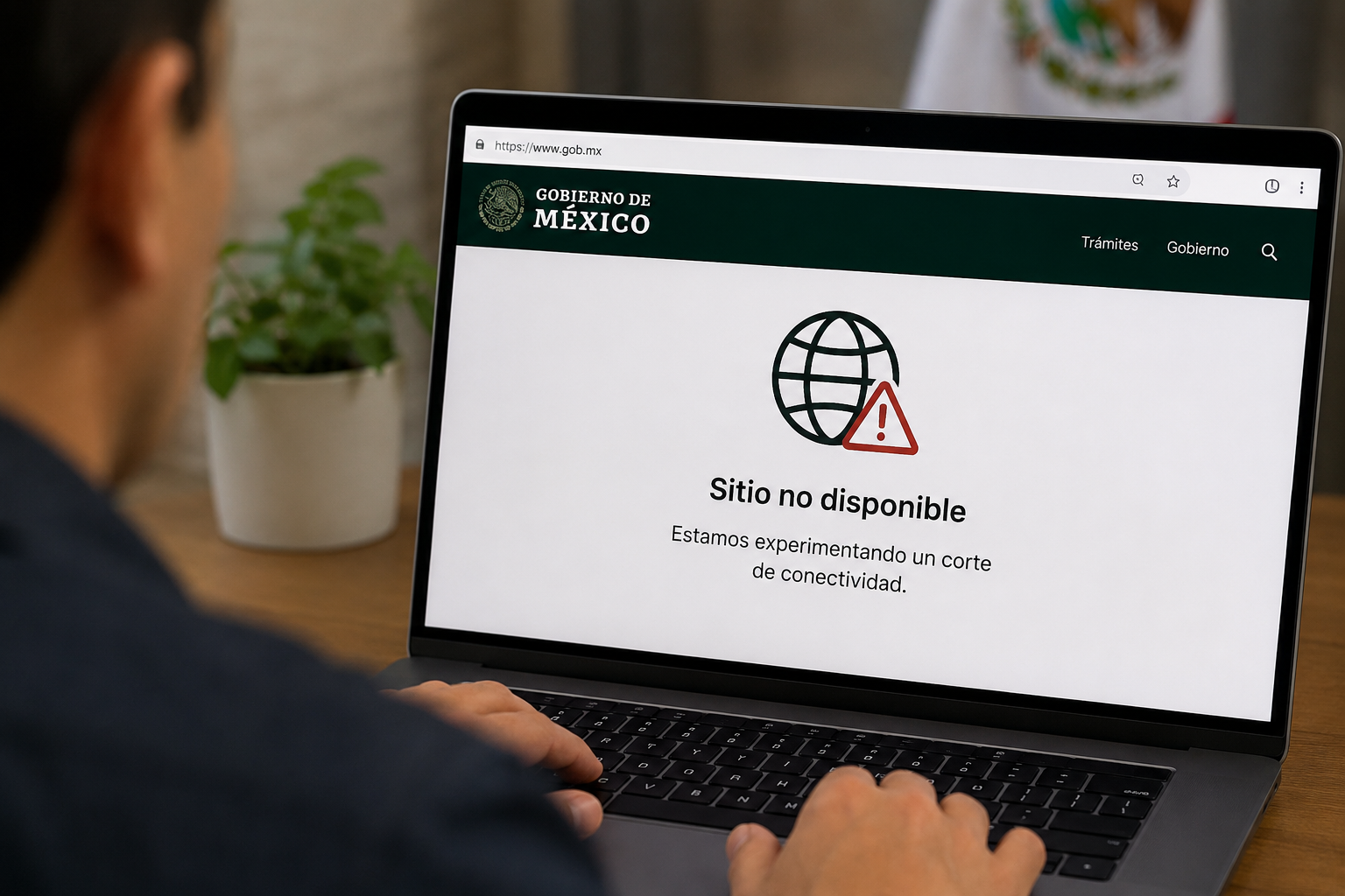 Falla de conectividad tumbó gob.mx; descartan por ahora un ciberataque