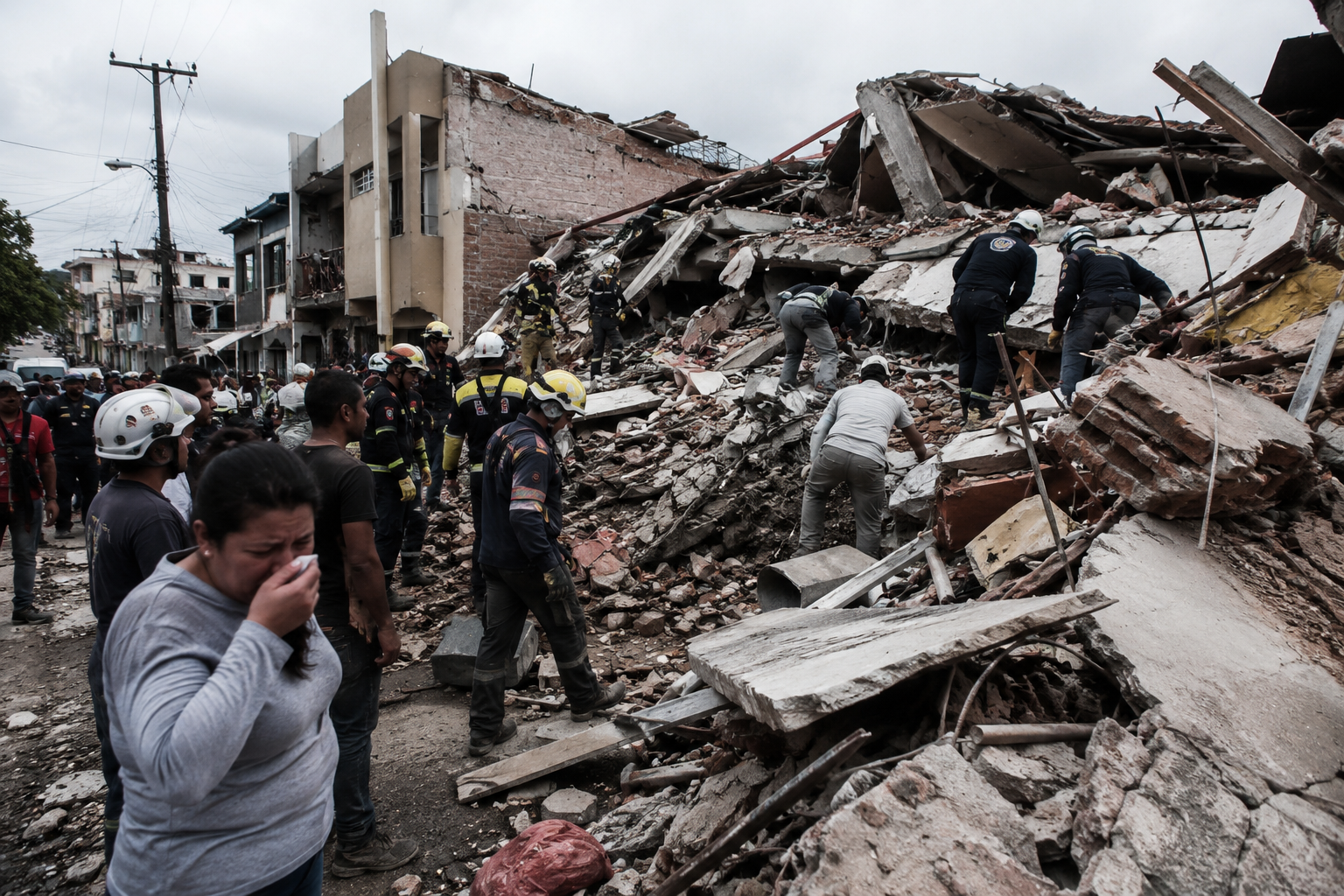 Miles siguen desaparecidos tras el devastador terremoto en Colombia