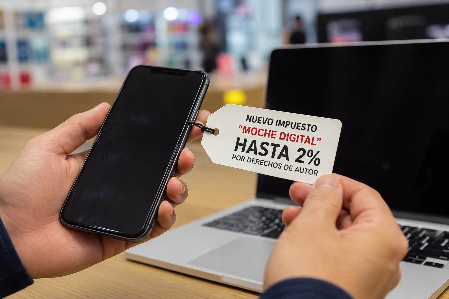 Cultura alista cobro por derechos de autor a celulares y computadoras.
