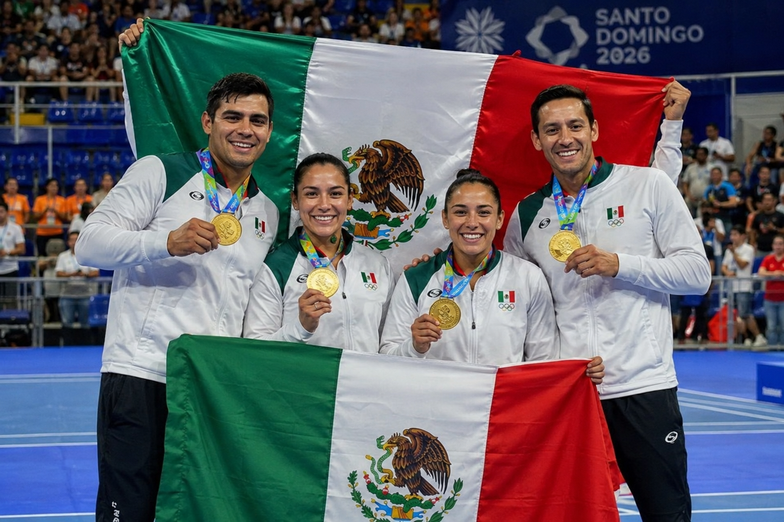 México domina Santo Domingo y amplía ventaja en el medallero general.