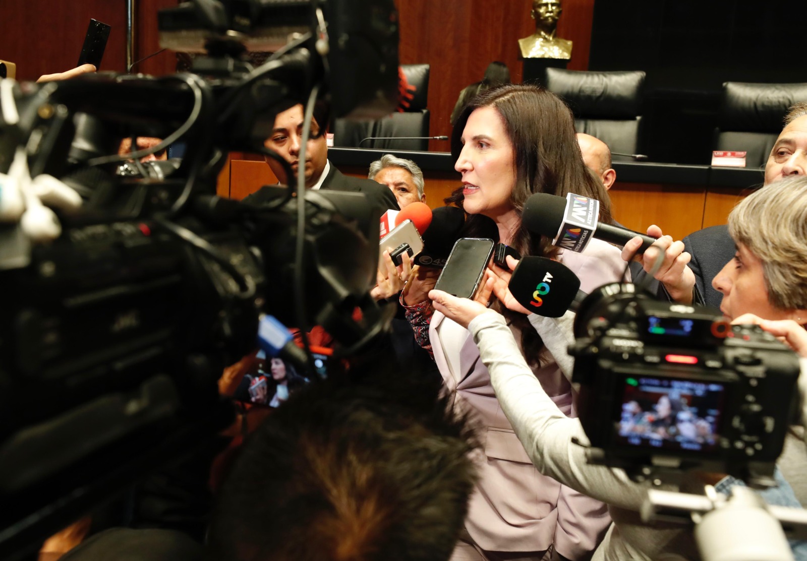 López Rabadán buscará a diputados de PRI y Morena tras choque en Senado