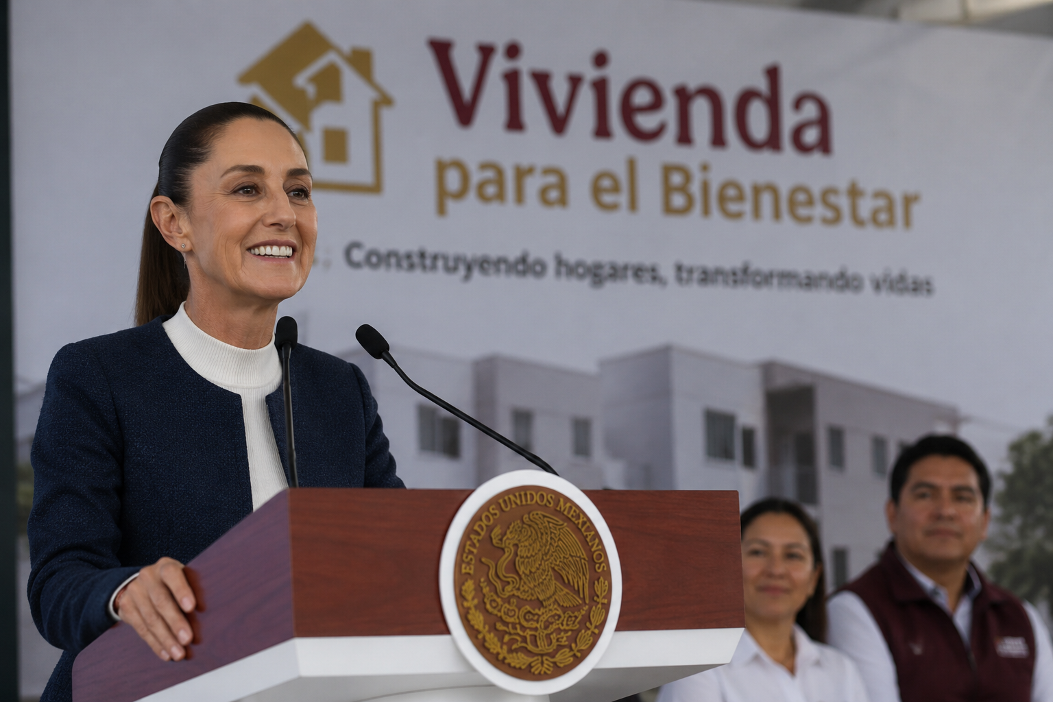 Sheinbaum encabeza actos de Vivienda para el Bienestar este viernes en Tamaulipas.