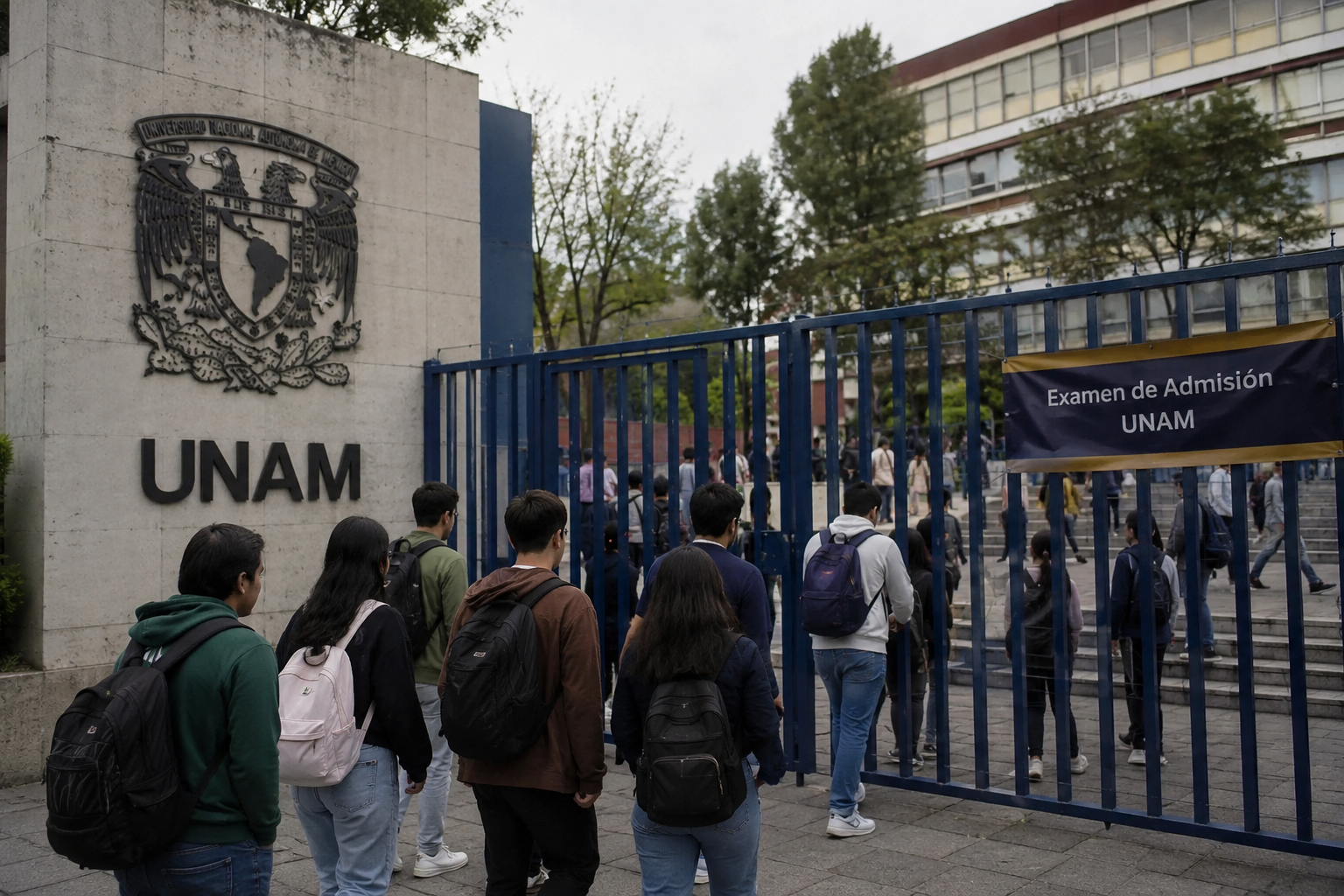 UNAM publica fechas, horarios y sedes para repetir examen de ingreso 2026.
