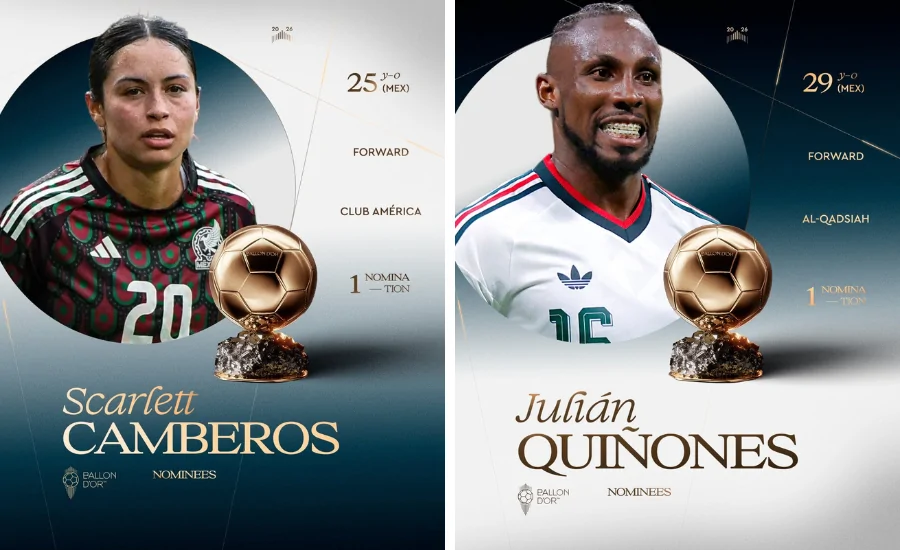 Quiñones y Camberos hacen historia en la carrera al Balón de Oro 2026.