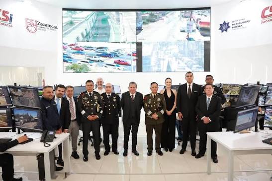 Zacatecas refuerza vigilancia con C5, drones y 400 patrullas nuevas