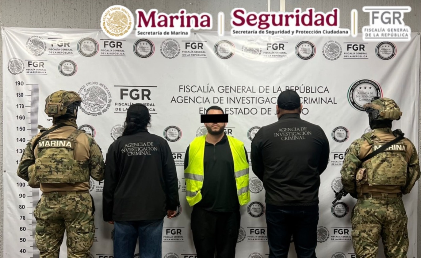 Inteligencia México-EU ubicó en Zapopan a operador ligado a drogas sintéticas.