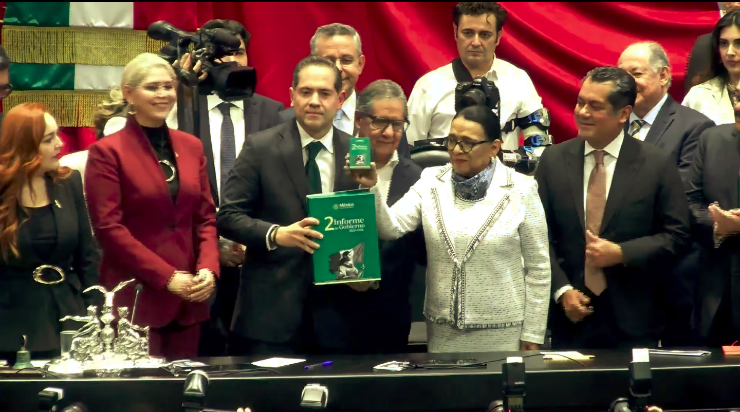 Segob entrega al Congreso el balance del segundo año de Sheinbaum.