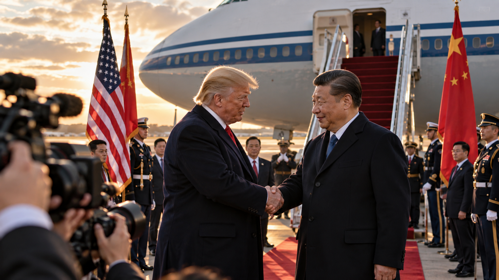 Trump recibe a Xi en Washington para visita de Estado y agenda global.