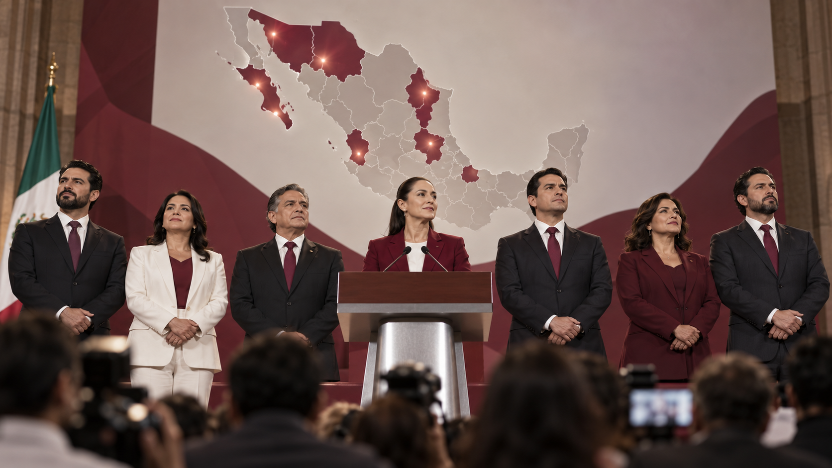 Morena cierra siete coordinaciones clave rumbo a gubernaturas de 2027.