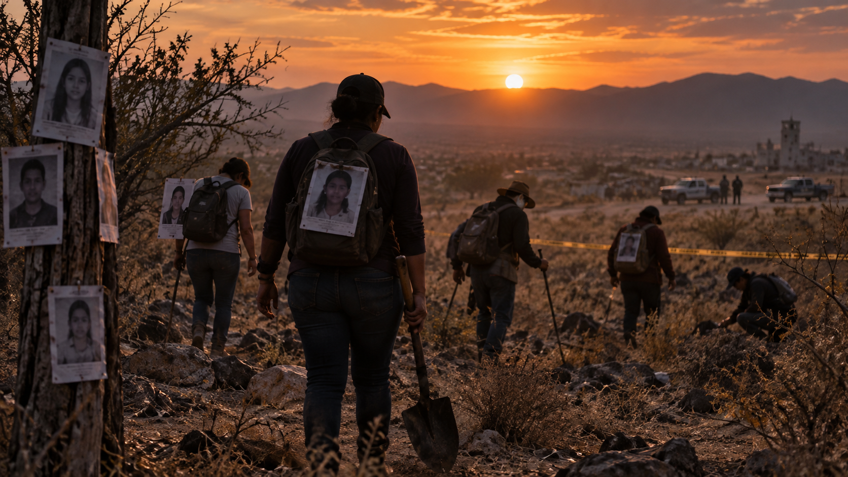 Más de 20 mil personas han desaparecido y hallan 617 fosas clandestinas.