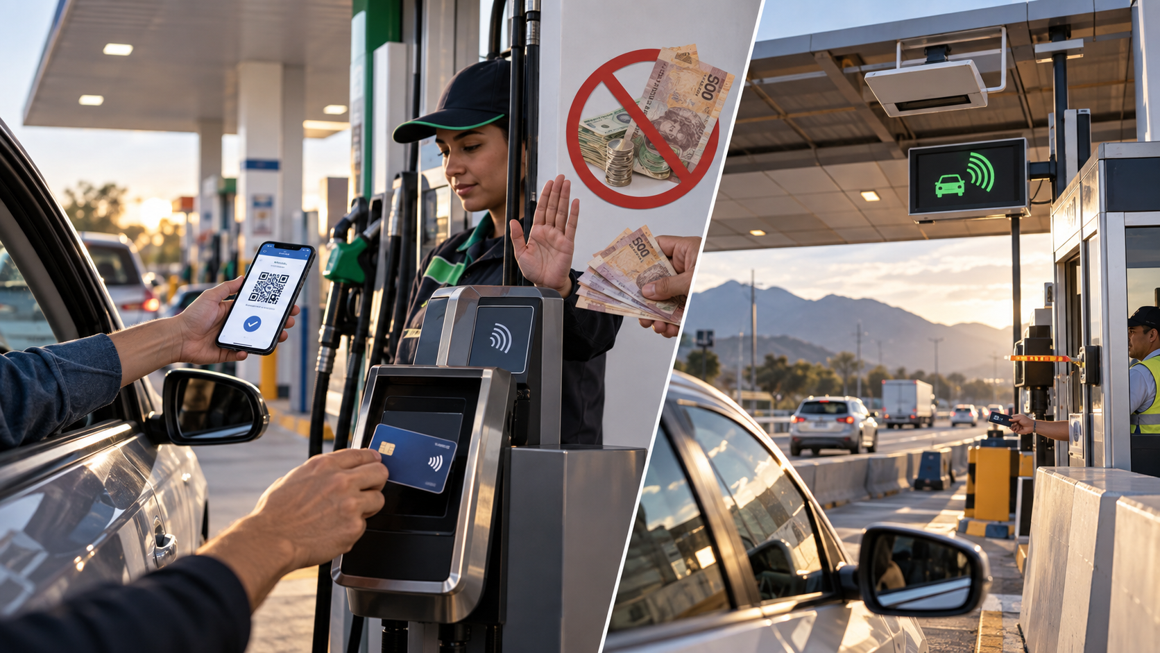 Gobierno alista pagos digitales obligatorios en gasolineras y casetas