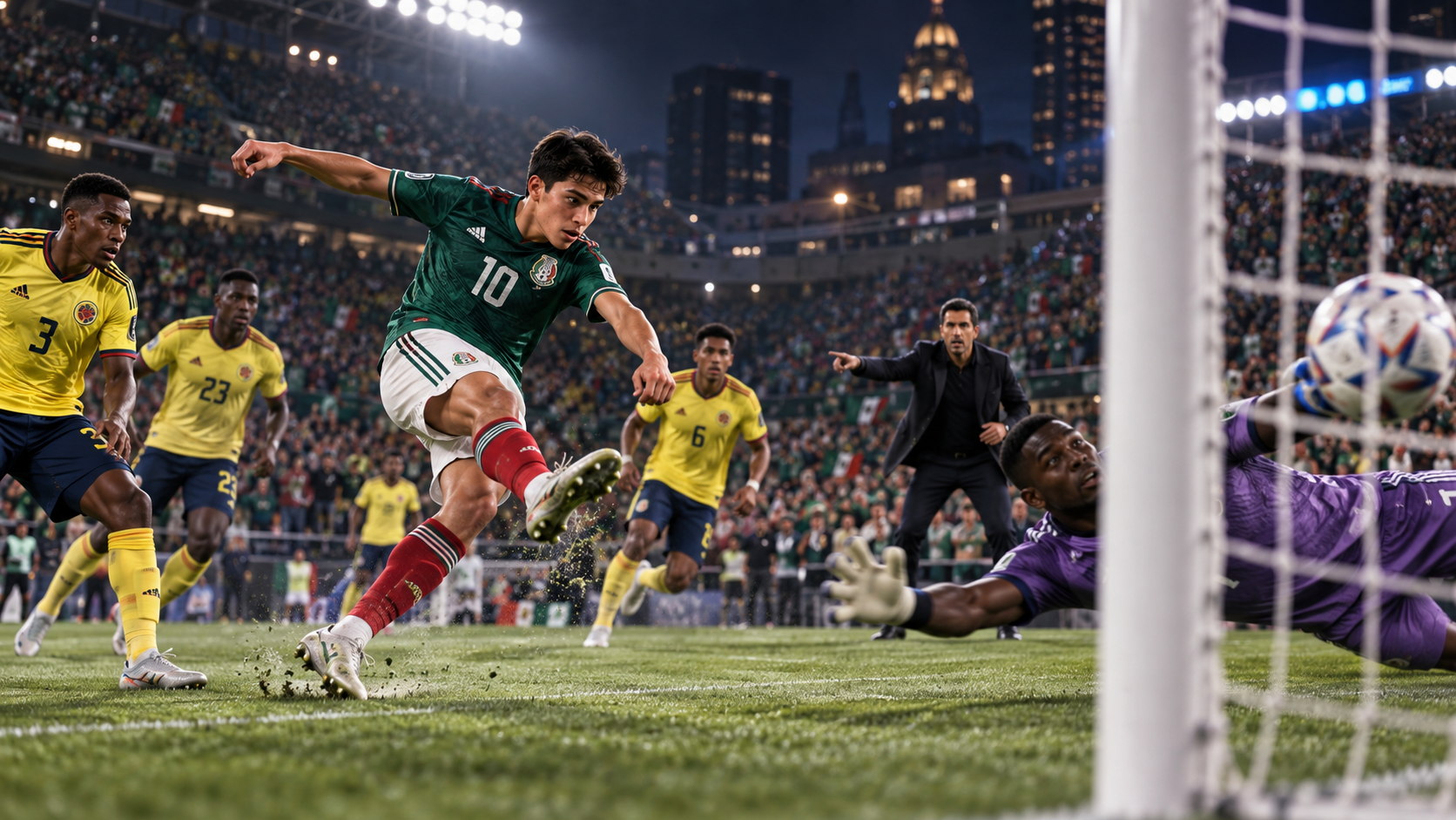 Gilberto Mora rescata al Tri con golazo en el estreno de Rafa Márquez