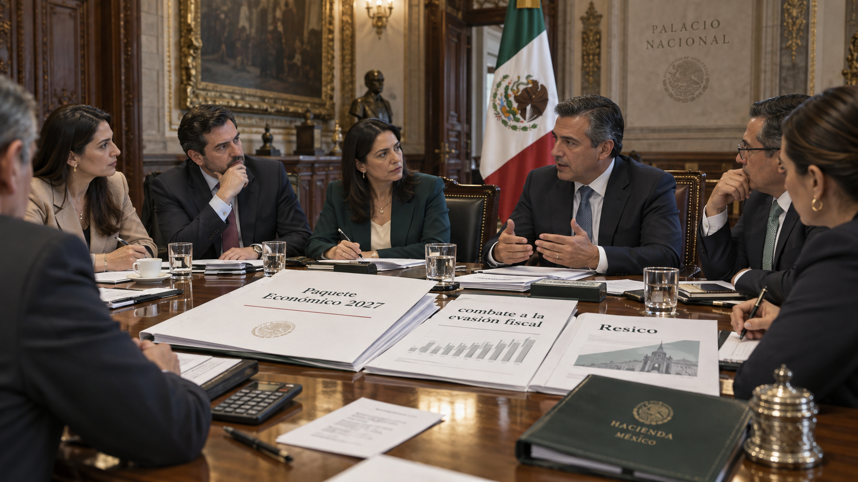 Morena pone combate a evasión fiscal en el centro del Paquete 2027