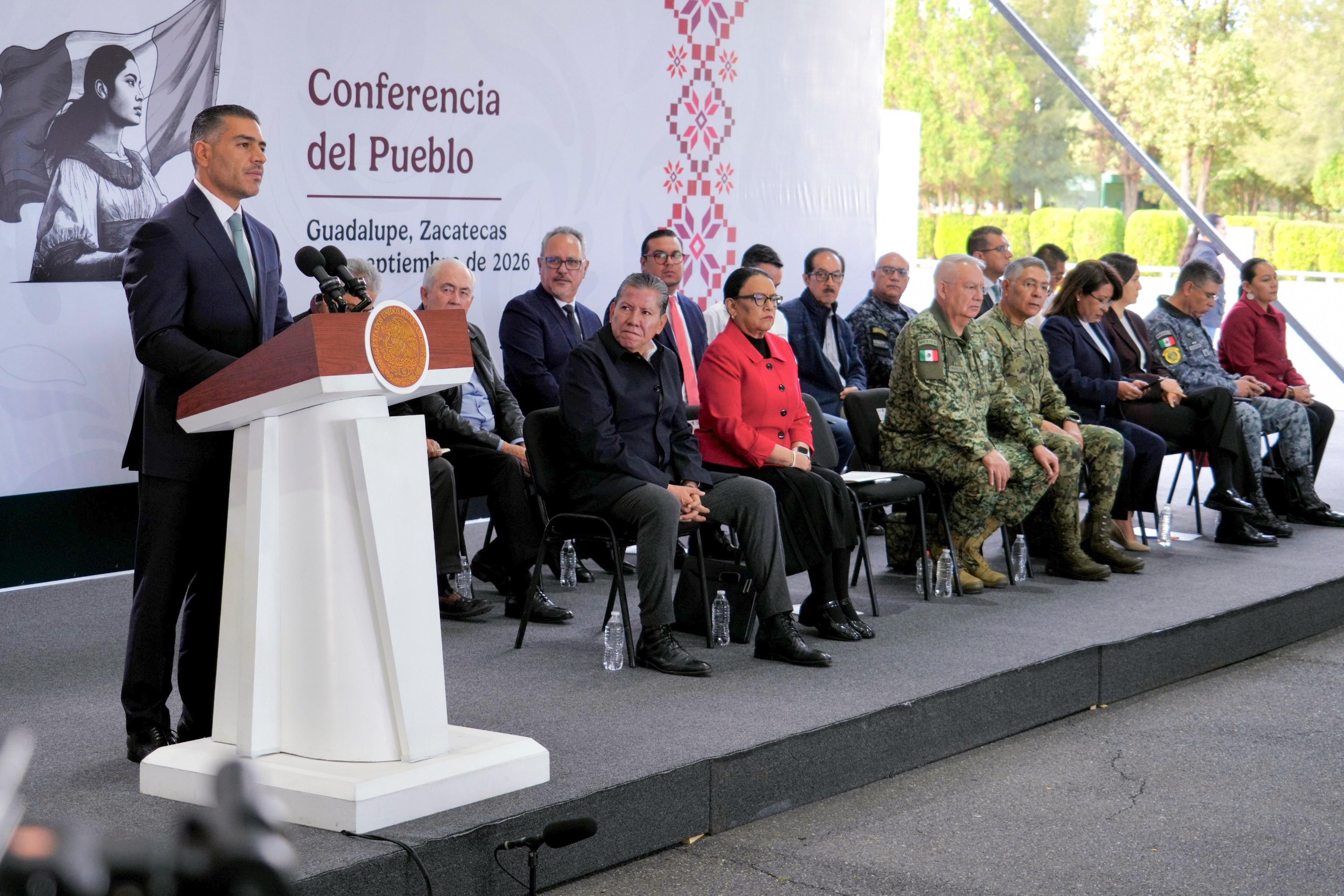 Harfuch señala al CJNG como principal grupo que emplea explosivos.