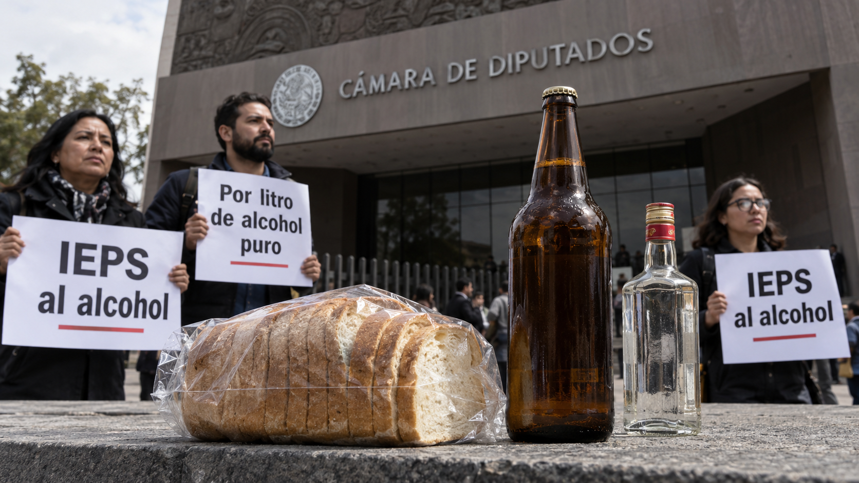 Organizaciones plantean cambiar el esquema fiscal de bebidas alcohólicas.