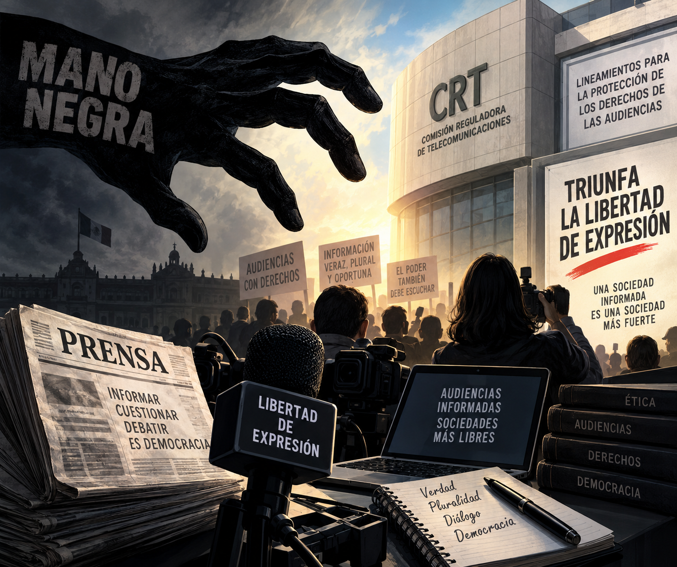 En el debate y en los hechos, respecto a la discusión de los Derechos de las Audiencias, salió ilesa la libertad más importante de la democracia: la libertad de expresión.
