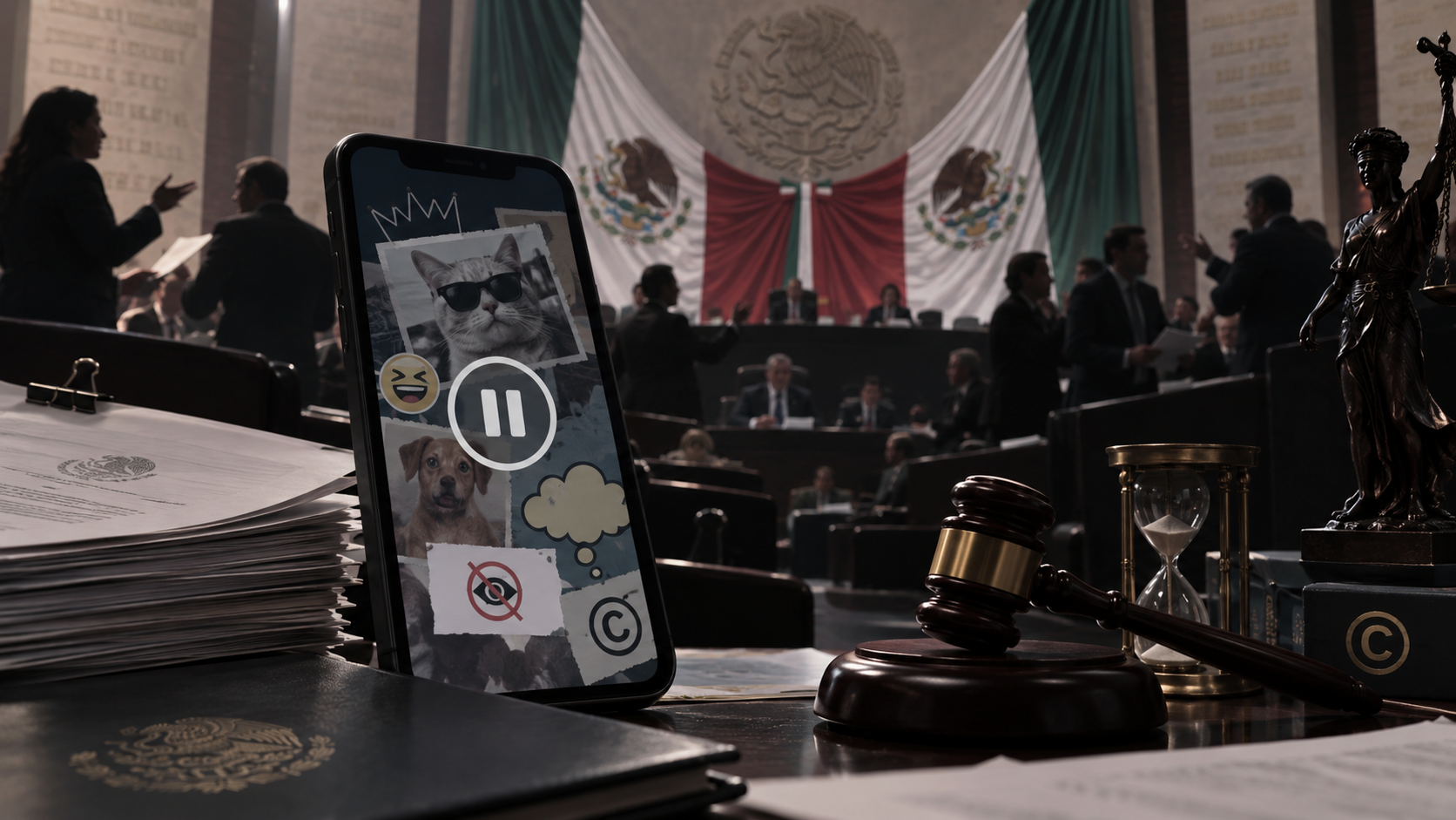 Posponen Ley Antimemes por multas y dudas sobre libertad en internet