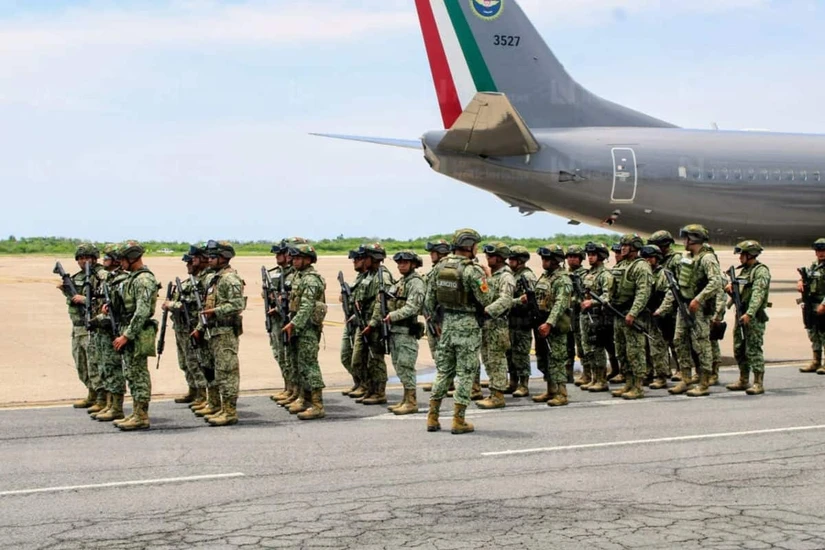 Despliegan 1,800 agentes; suman 20 mil federales en Sinaloa por crisis