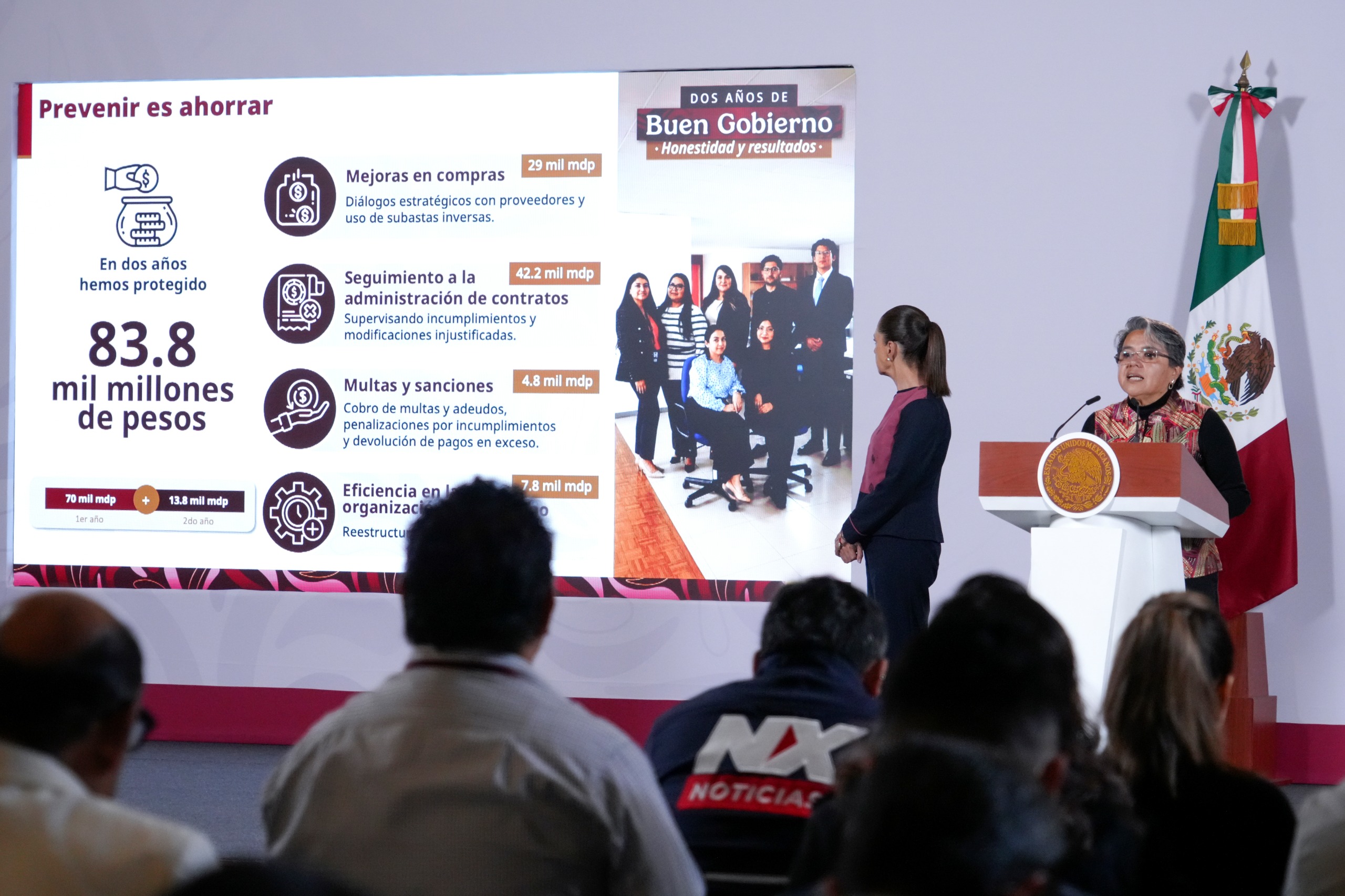 Sheinbaum descarta por ahora nexos de Pemex con robo de combustible