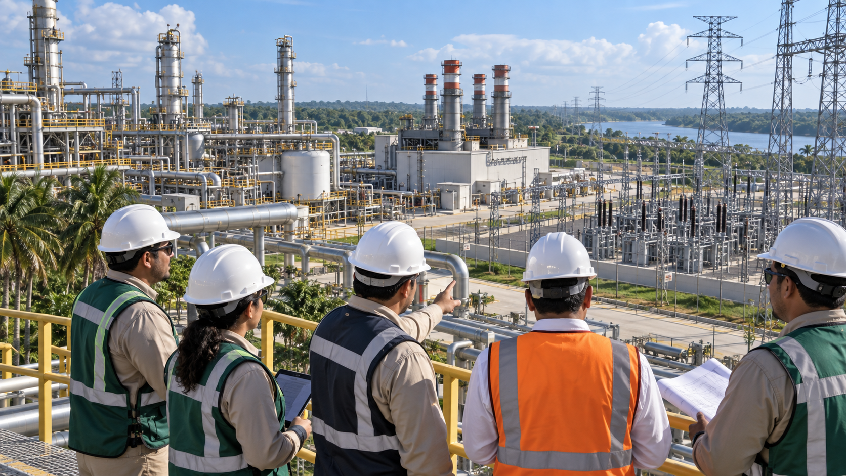 CFE y Pemex refuerzan red eléctrica y cogeneración en Tabasco.