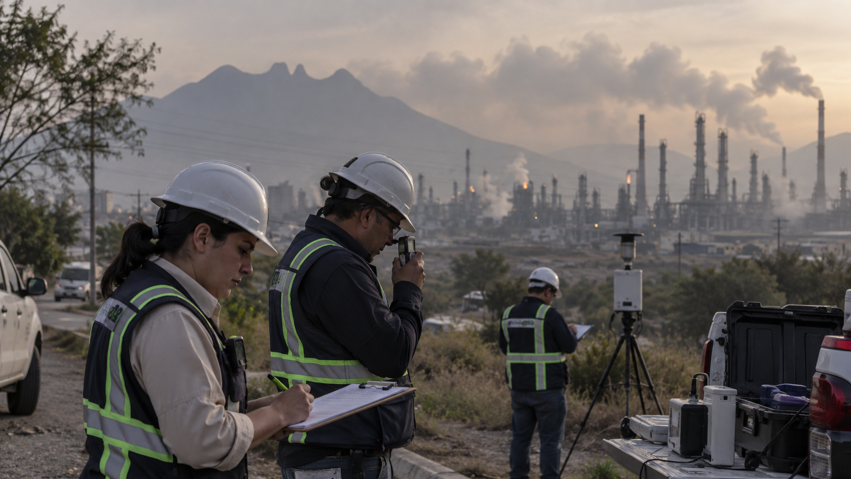 Refuerzan inspecciones por olores atípicos en Monterrey y Cadereyta.