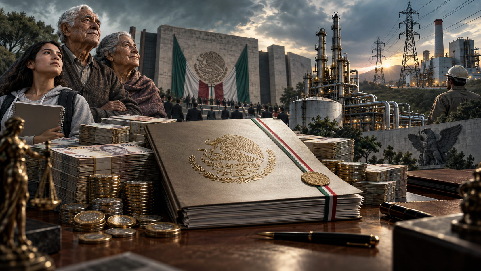 69 caracteres: Hacienda plantea gasto récord, más impuestos y presión sobre la deuda