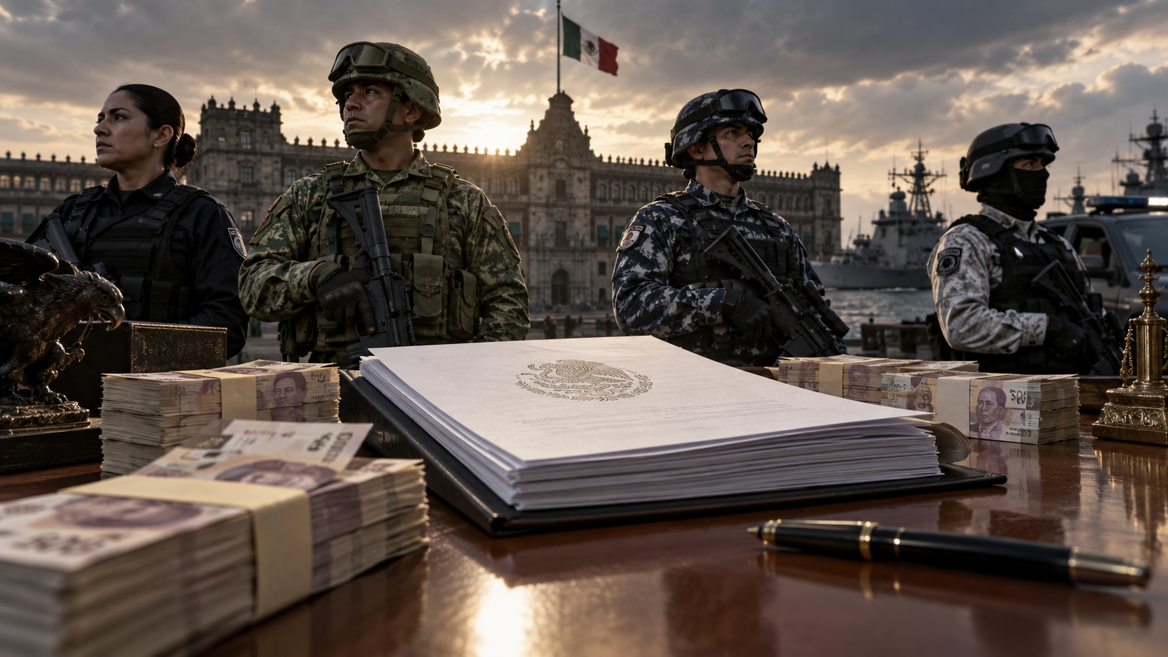 Defensa tendrá 185 mil mdp; SSPC, 64 mil mdp, y Marina, 81 mil mdp.