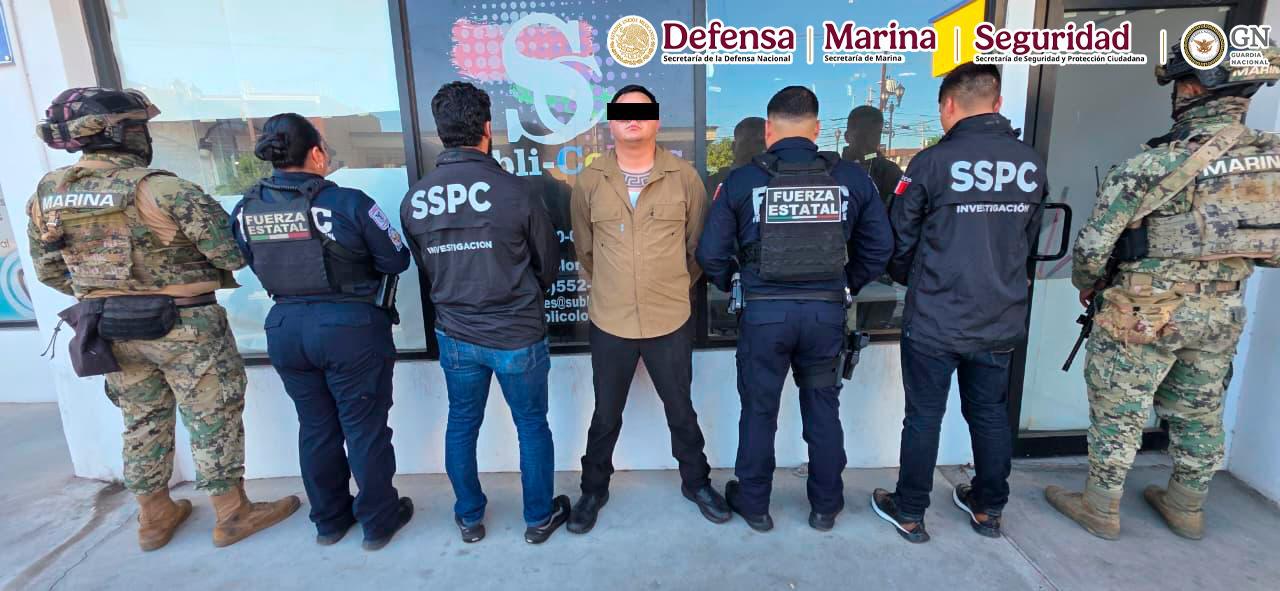 Víctor Alfonso “N” es detenido en Mexicali, ligado a grupo delictivo en BC.