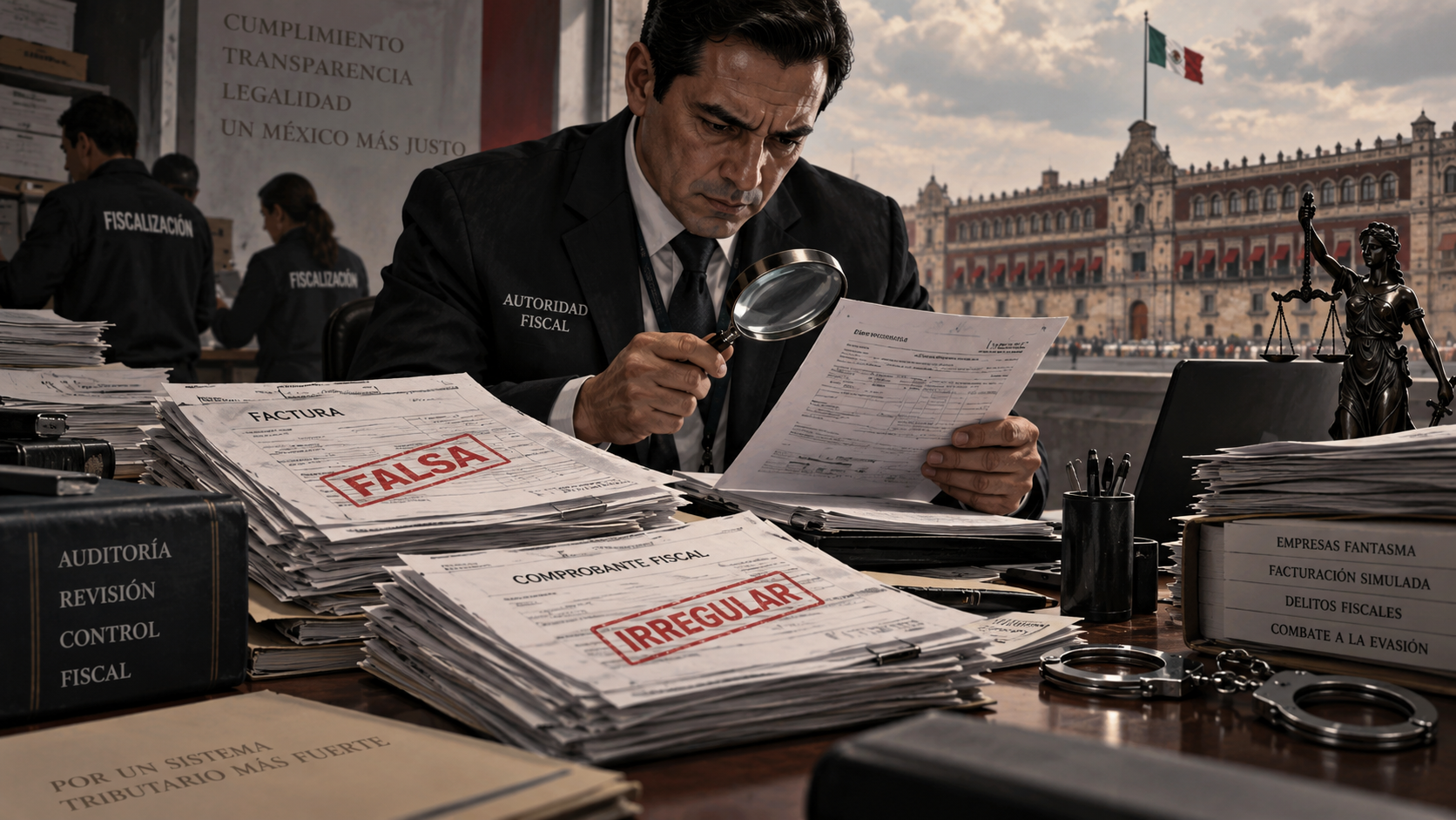 SAT bloquea 38 mil firmas por facturas falsas y prepara nuevos controles fiscales