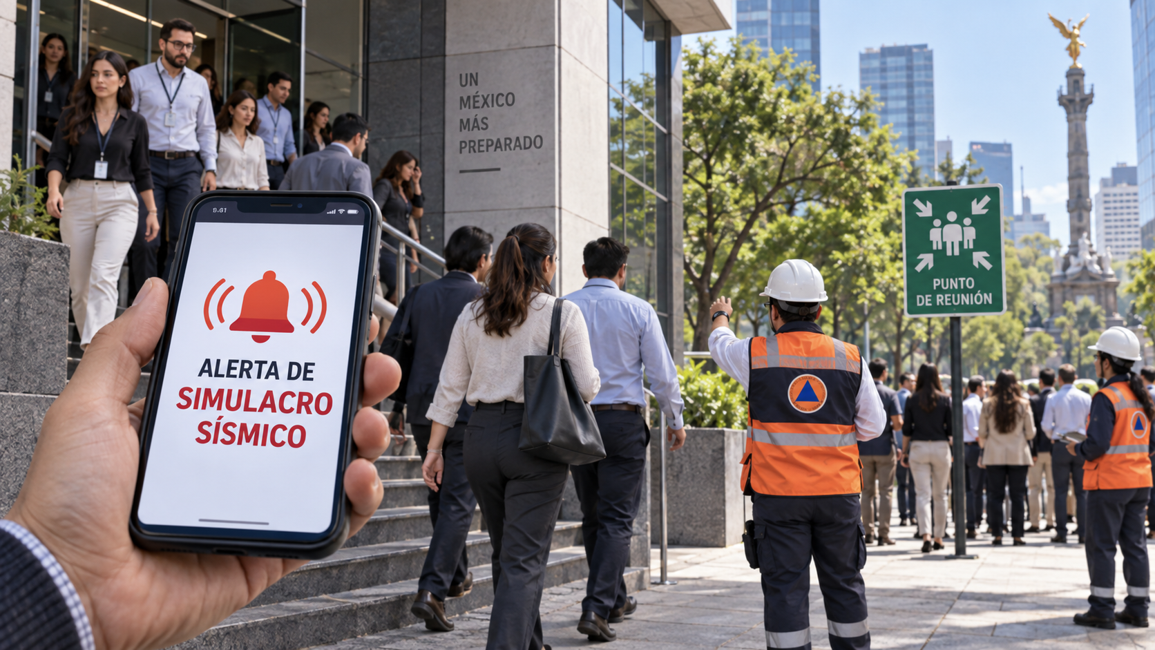 Este sábado sonará la alerta por el Simulacro Nacional 2026 en México.