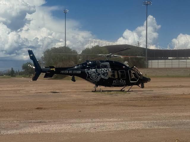 Balean helicóptero de SSPE Chihuahua; policía herido en Coyame-Ojinaga