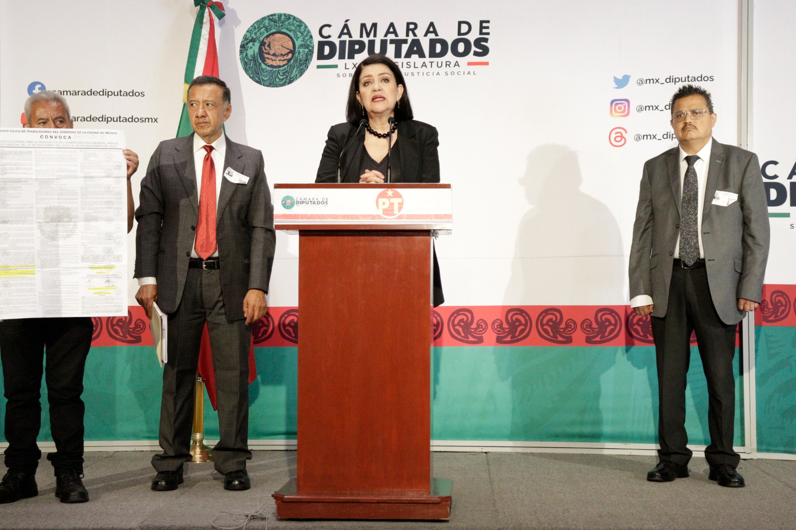 Diputada del PT denuncia candados y falta de legalidad en el SUTGCDMX.