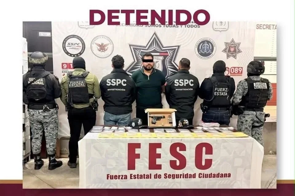 Recapturan a ‘El 500’, operador de La Mayiza en Baja California