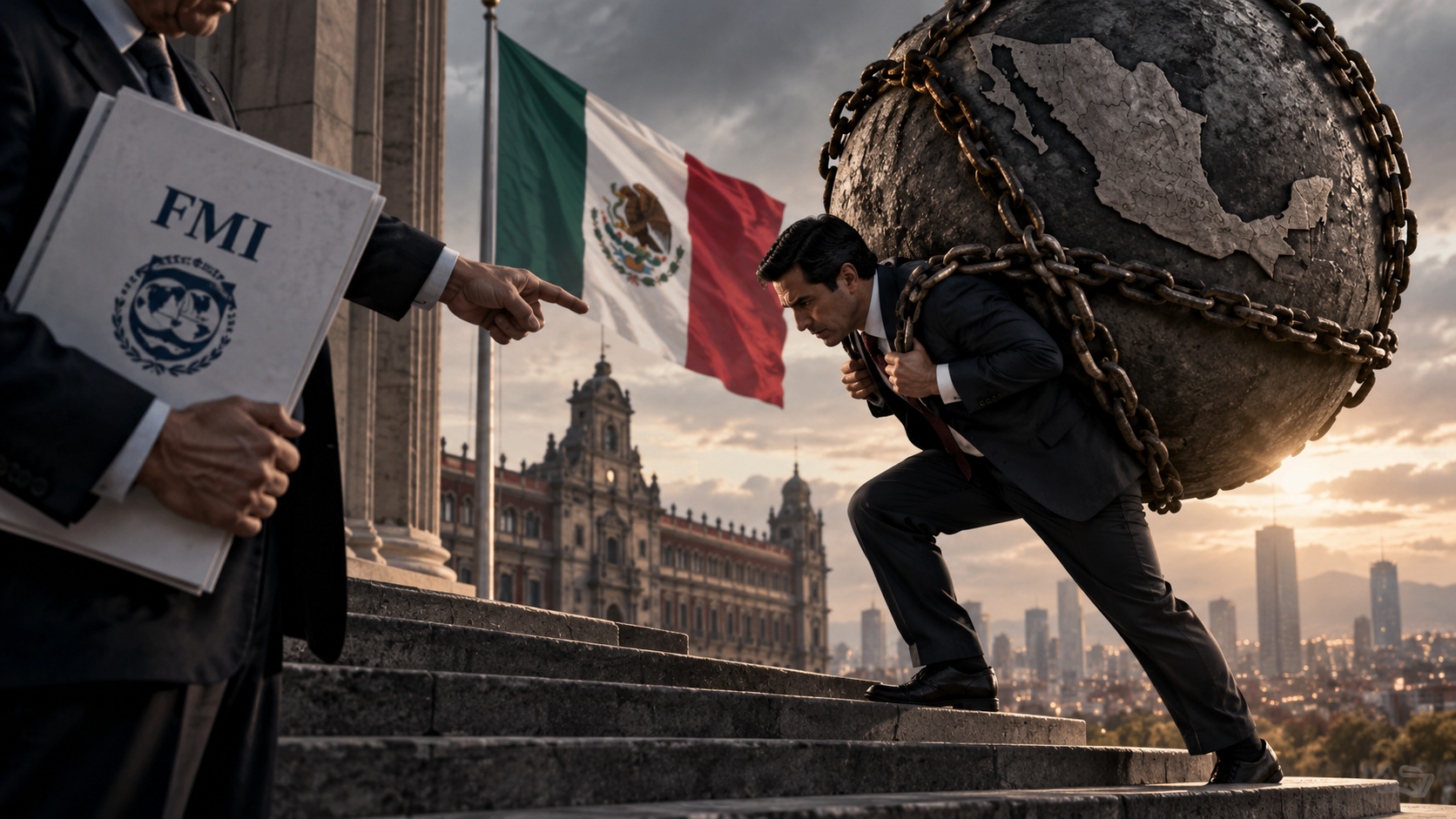 FMI pide más ajuste fiscal a México para contener deuda pública