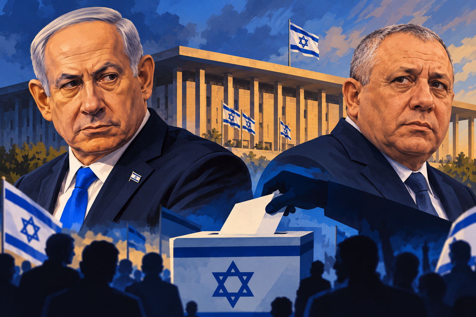 Netanyahu toma ventaja, pero Israel queda al borde de otra elección.