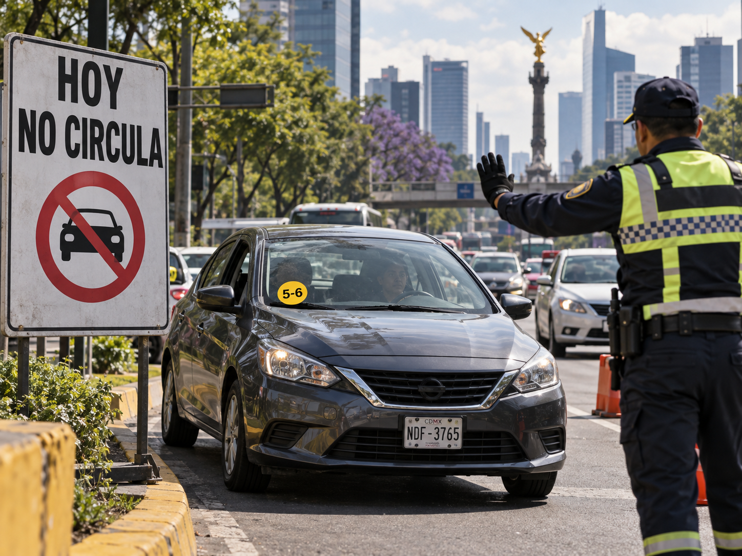 Hoy No Circula lunes 19 de octubre de 2026: placas y horario