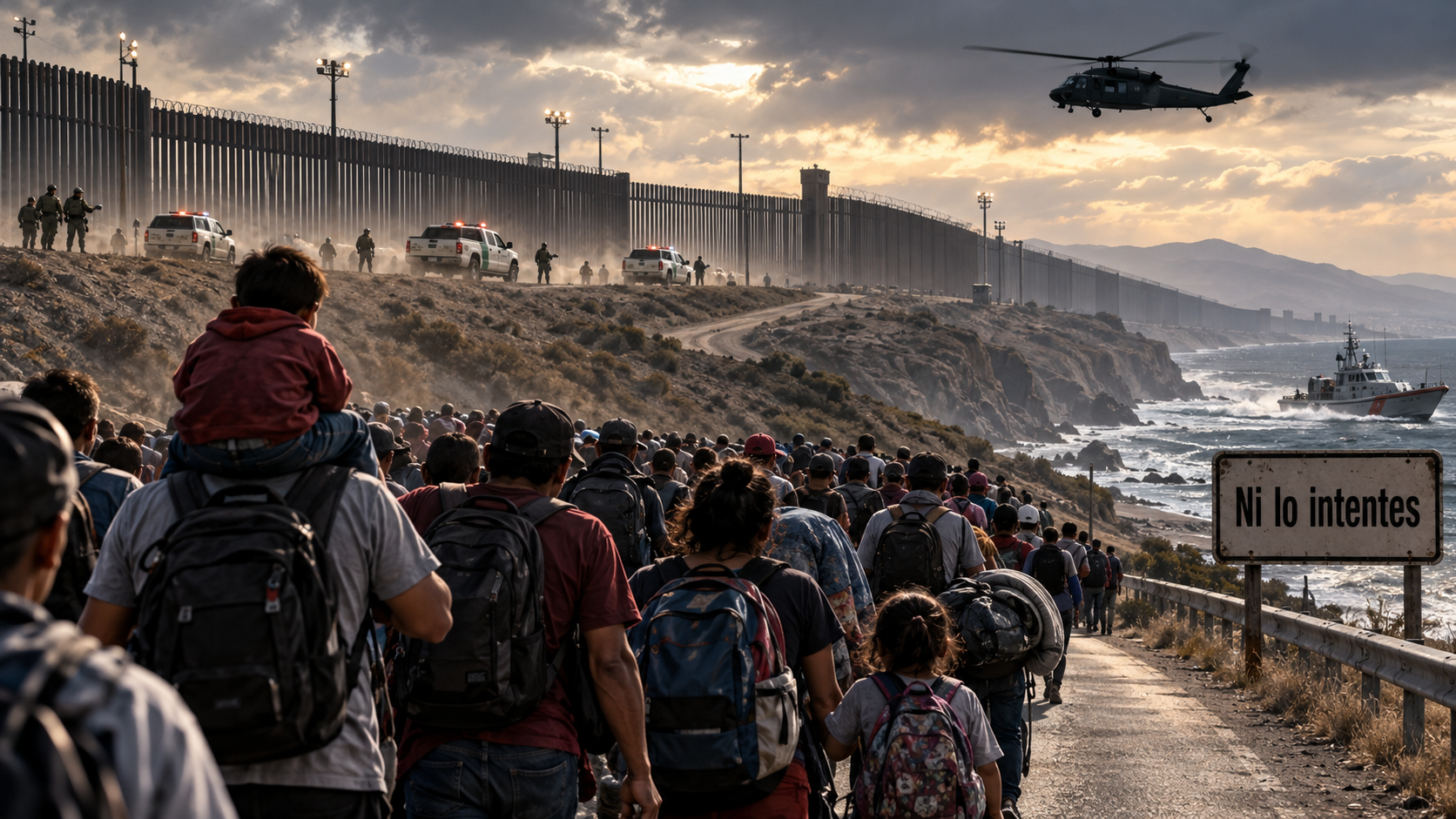 EU advierte detenciones y deportaciones; vigila toda su frontera.