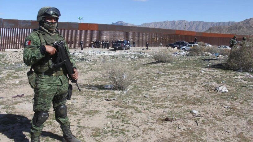 México y EU activan operativos espejo con tropas y drones en frontera