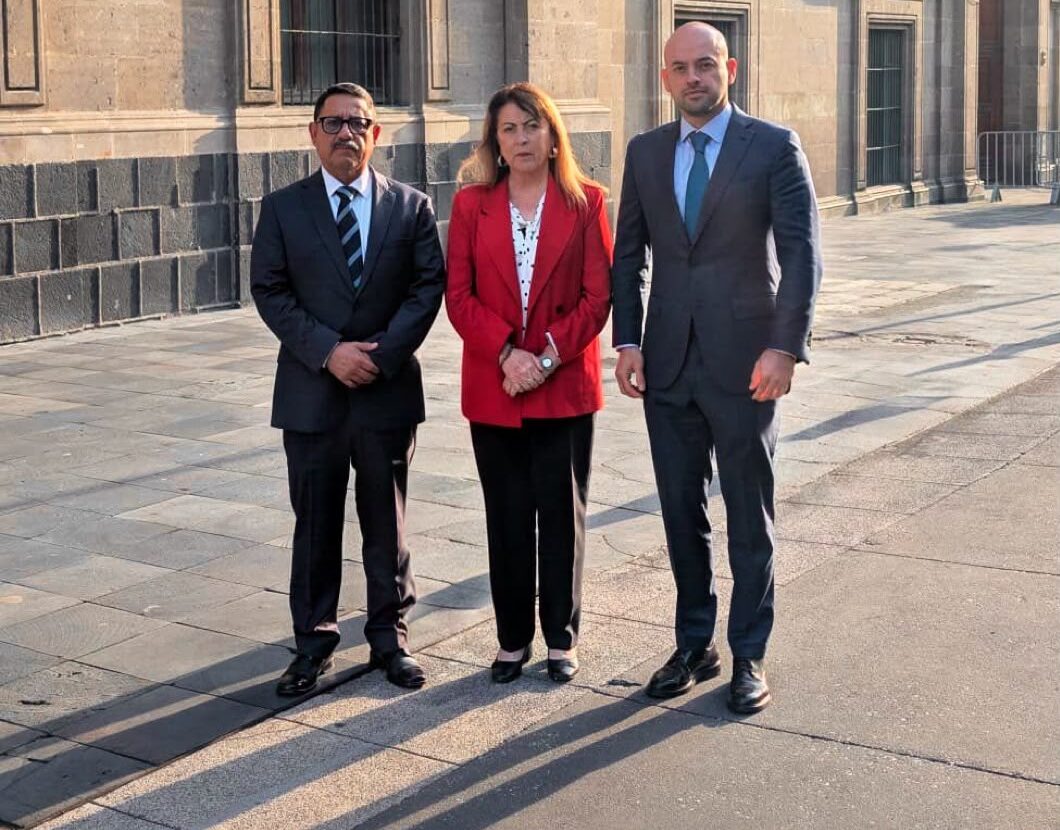 La gobernadora acuerda con Sheinbaum reforzar la seguridad en Morelos.