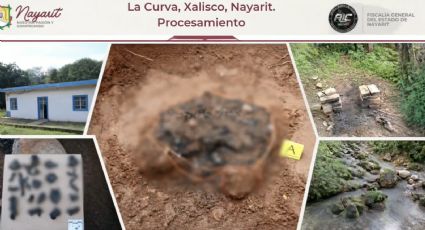Fiscalía halla hornilla, restos y fosa clandestina en Xalisco, Nayarit